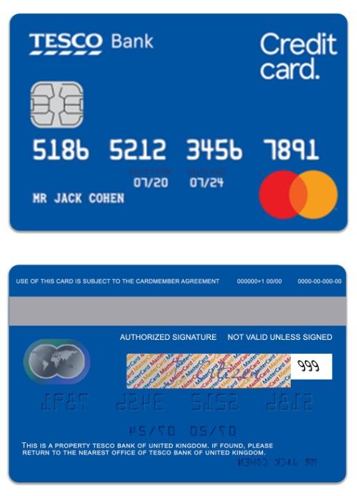 United Kingdom TESCO Bank balance transfer credit card